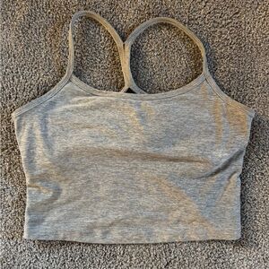 Spacedye Slim Racerback Cropped Tank